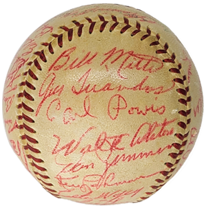 Macon Peaches Baseball Signature Carl Powis